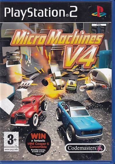 Micro Machines V4 - PS2 (B Grade) (Genbrug)